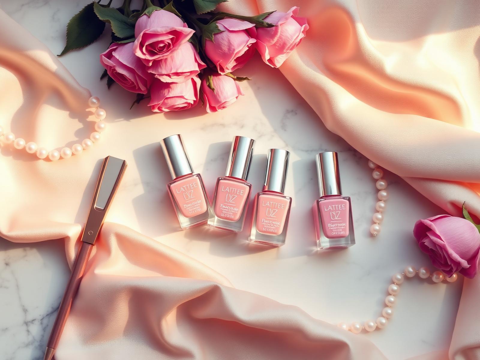 Elegant manicure and beauty setup at EWT salon